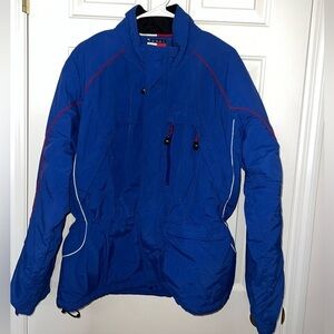 Tommy Hilfiger Men’s retro design Nylon Jacket royal blue, size XL